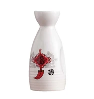 ceramic japanese sake pot porcelain sake bottle traditional liquor wine jug 18