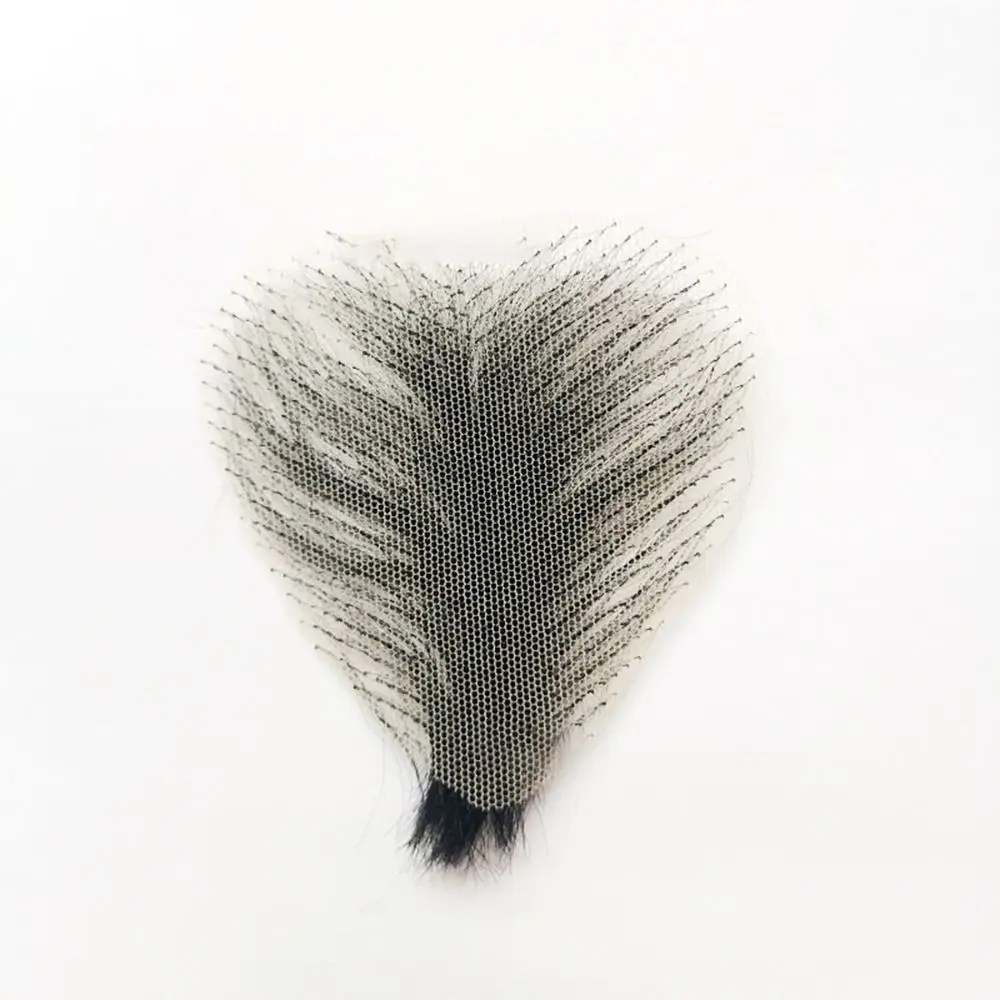 Женские натуральные наклейки ручной работы имитация объема волос реального