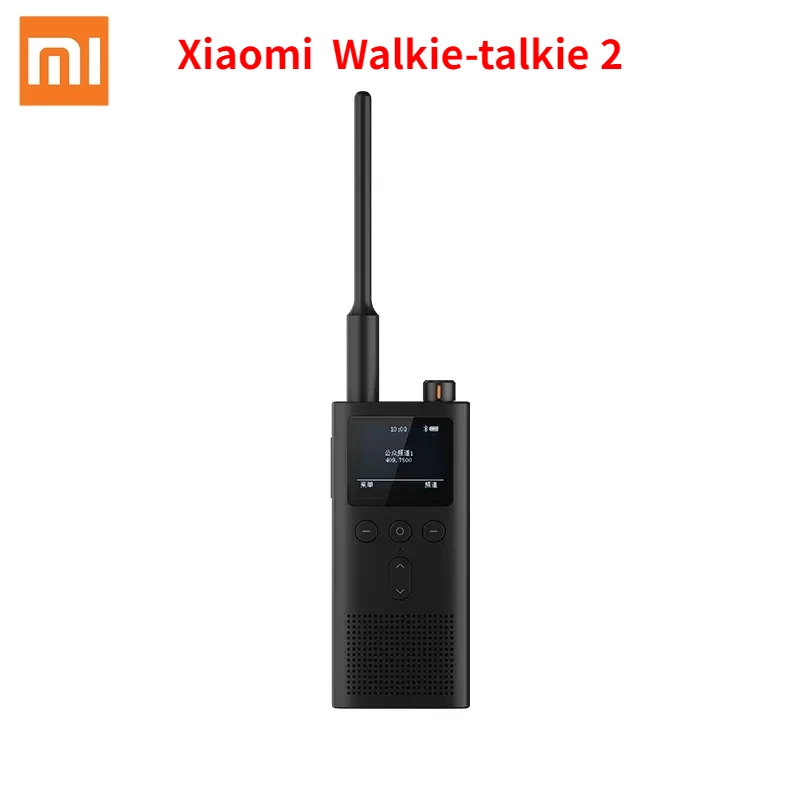 

Original Xiaomi Mijia Walkie Talkie 2 5W UV Dual Band Radio IP65 Waterproof 13 Days Long Standby Interphone Location Share