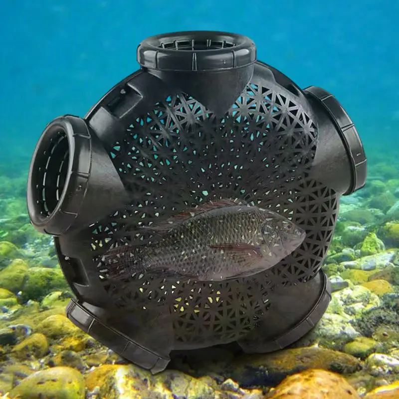 Ловушка для Раков и креветок 5 отверстий прочная легкая в использовании ловли