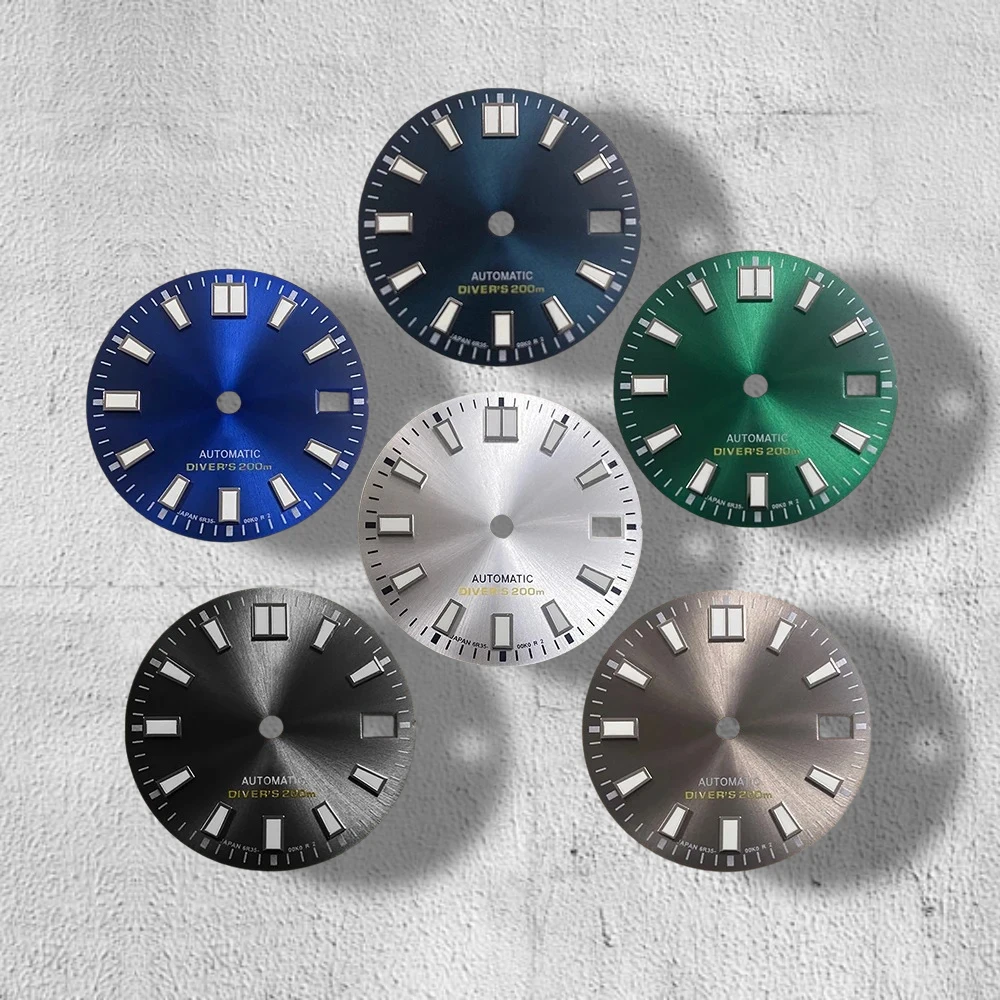 28 5 мм Высокое качество S логотип NH35 циферблат Sunray подходит для NH35/NH36/4R/7S механизм