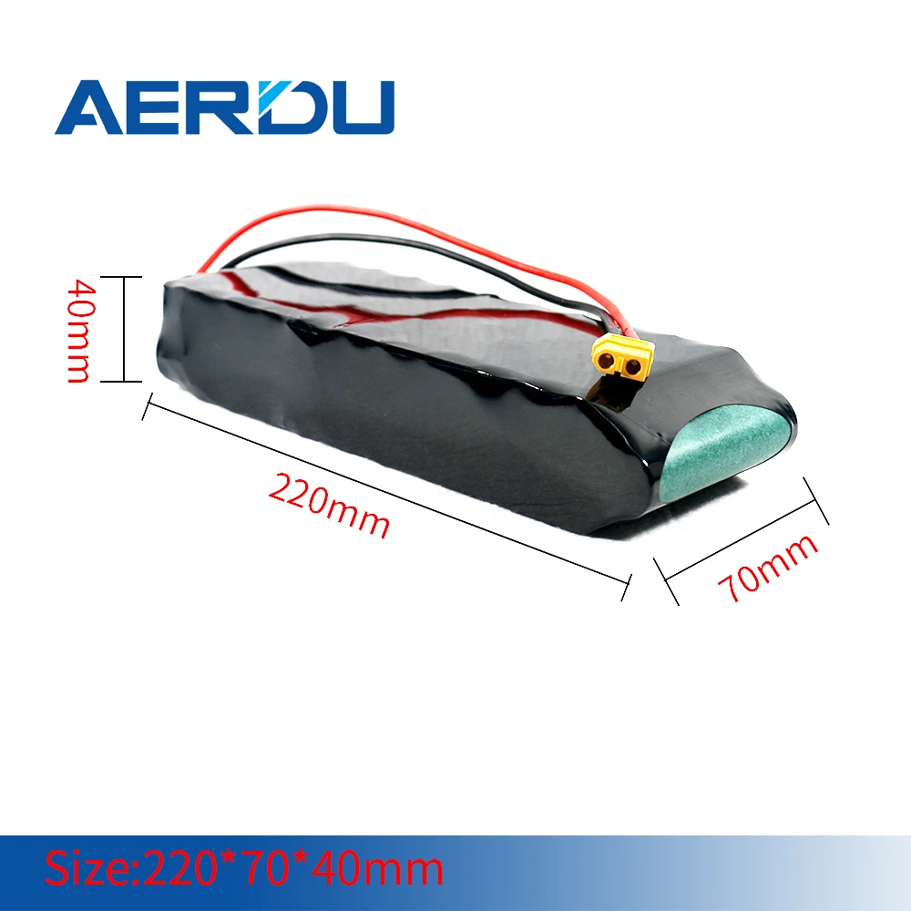 

AERDU 24v 7.5ah 7s3p rechargeable 18650 Liion Battery Pack high power for Electric Bicycle Moped Scooters+xt60 pulg 2500mah 390w