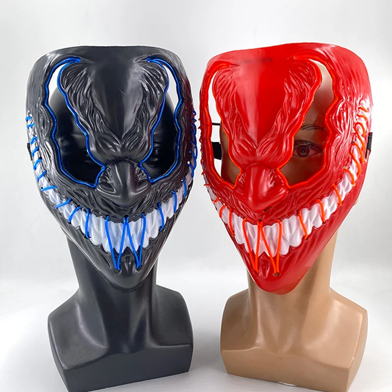 1P страшная маска для Хэллоуина косплея карнавала светильник ящаяся фильма