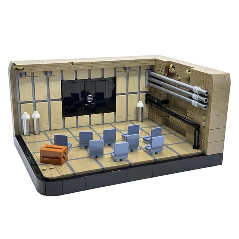 Звездная модель фильма Moc строительные блоки база Rebel технология кабинета для