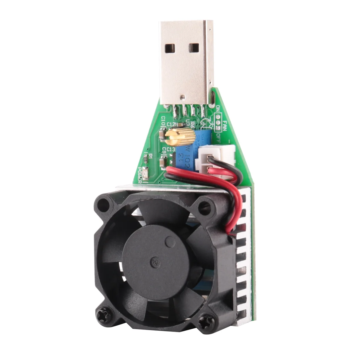 USB-тестер емкости разряда аккумулятора 15 Вт регулируемый электронный