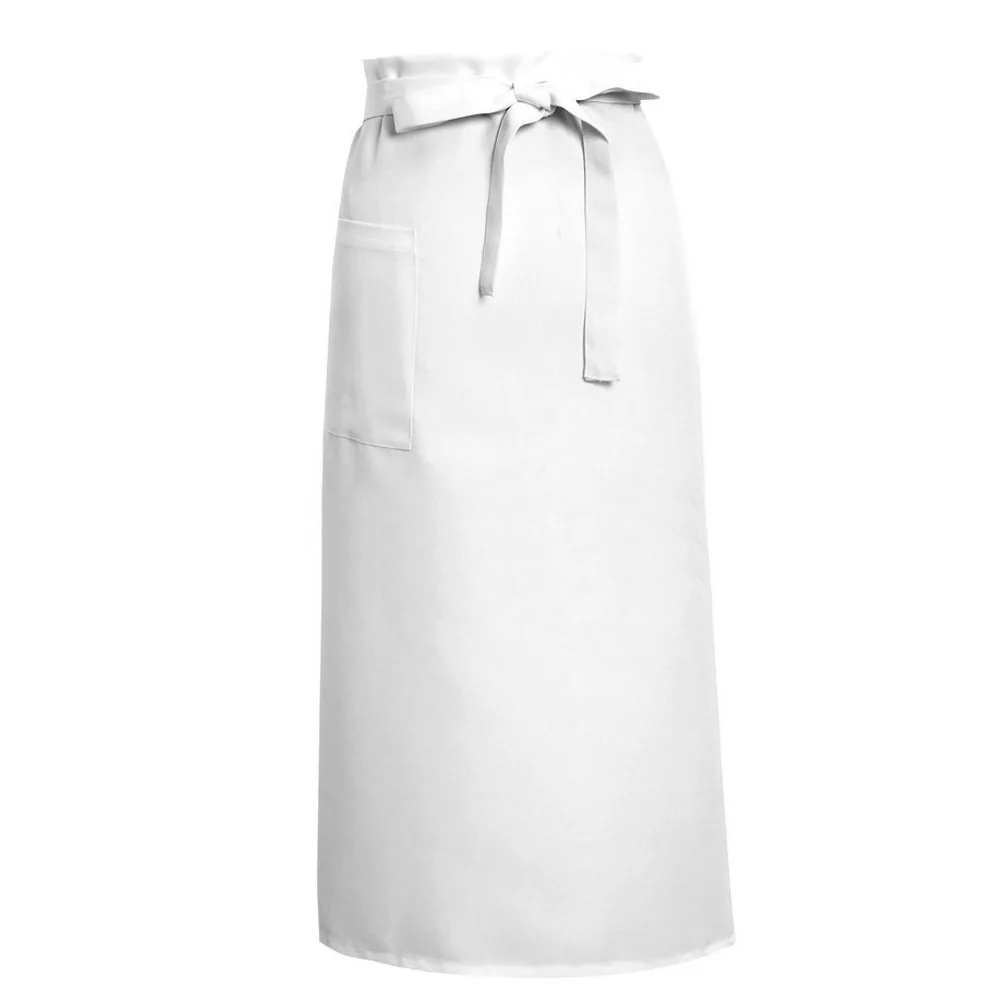 

R2LD Kitchen Aprons Half-length Long Waist Apron Catering Chefs Waiters Uniform New