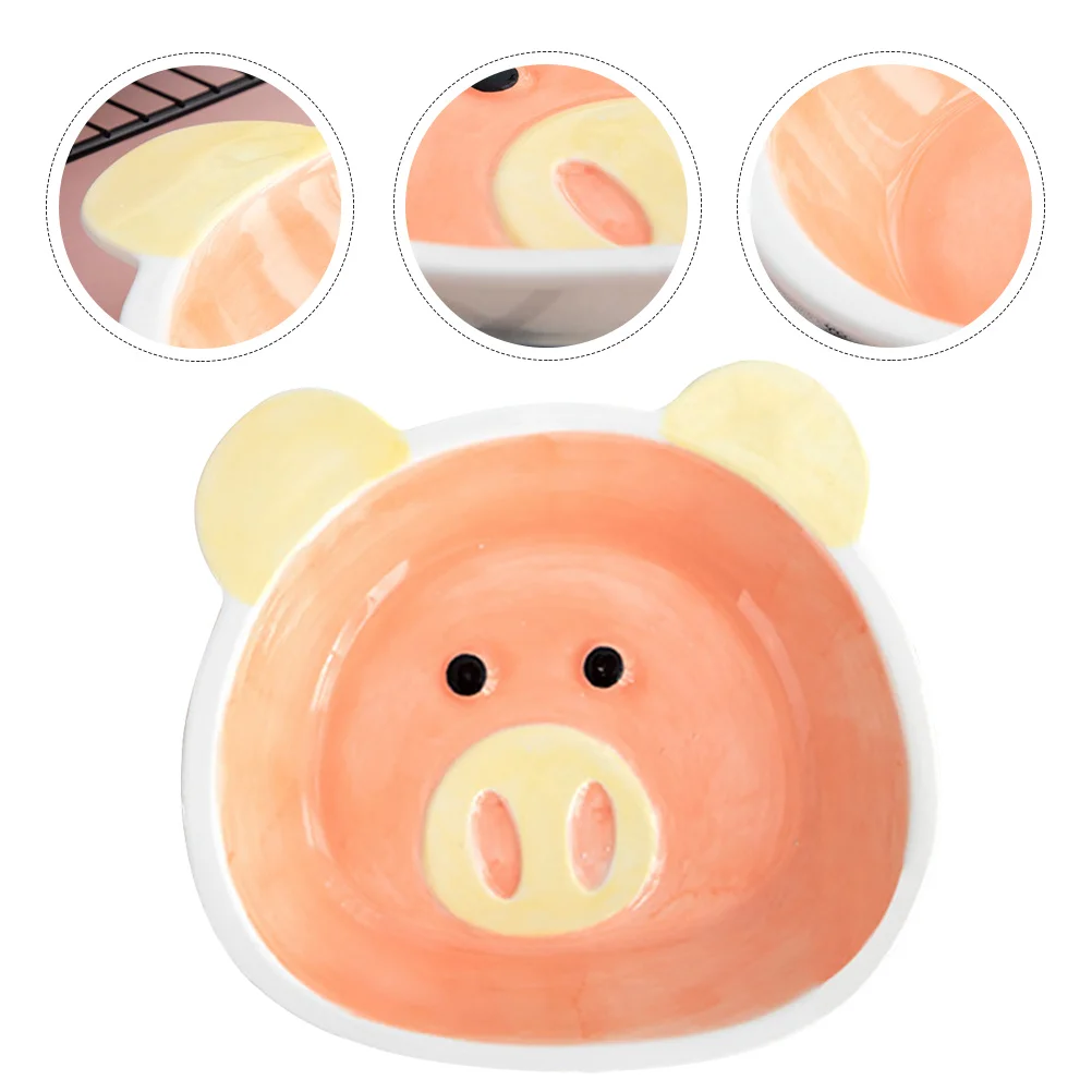 

Adorable Baby Dish Wear-resistant Baby Plate Household Fruit Plate Home Accessory