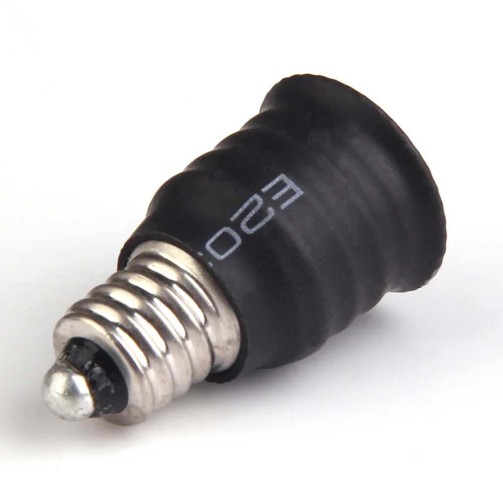 

New E10 to E14 Base LED Light Lamp Bulb Adapter Converter Screw Socket Durable for Lighting Accessories