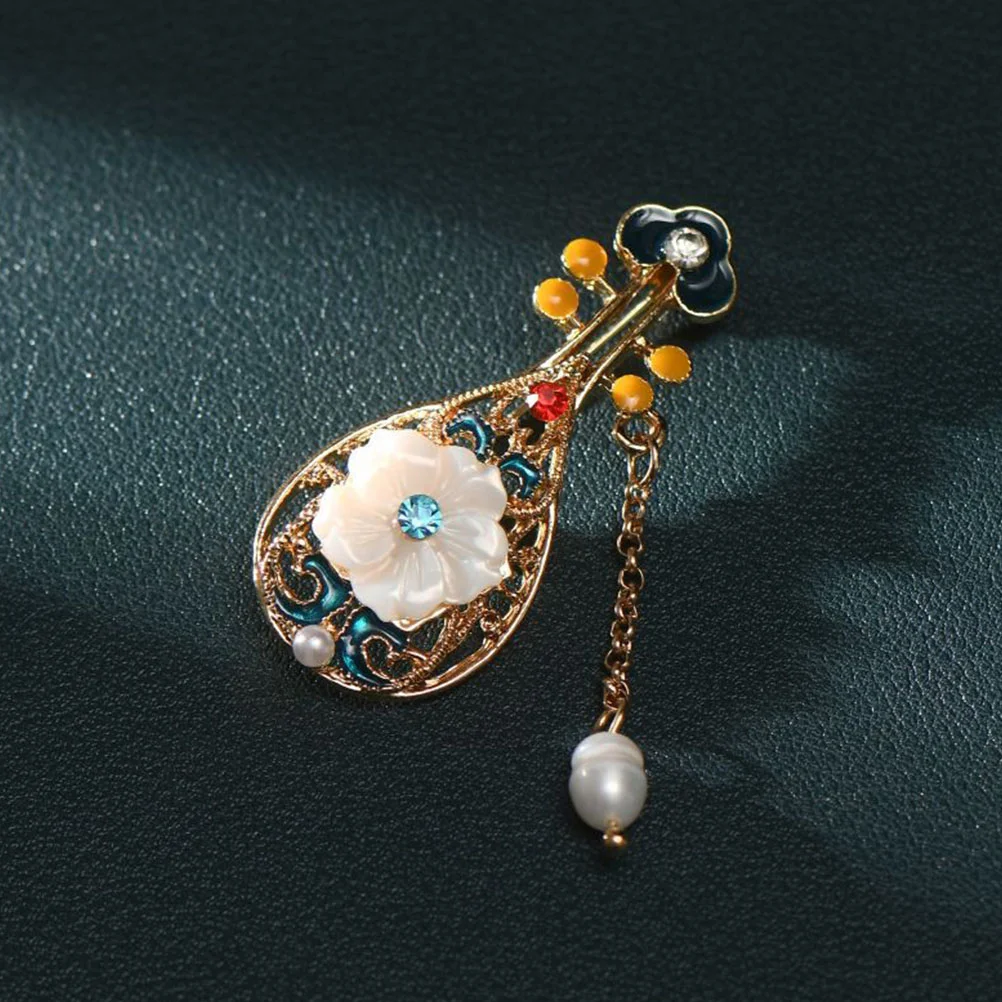 Пипа брошь для одежды женский лют значок персонализированные ювелирные изделия