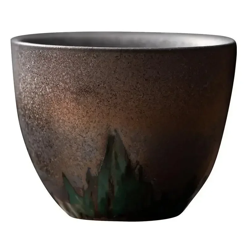 Позолоченная керамическая чашка для чая японский чайный сервиз кунг-фу керамика