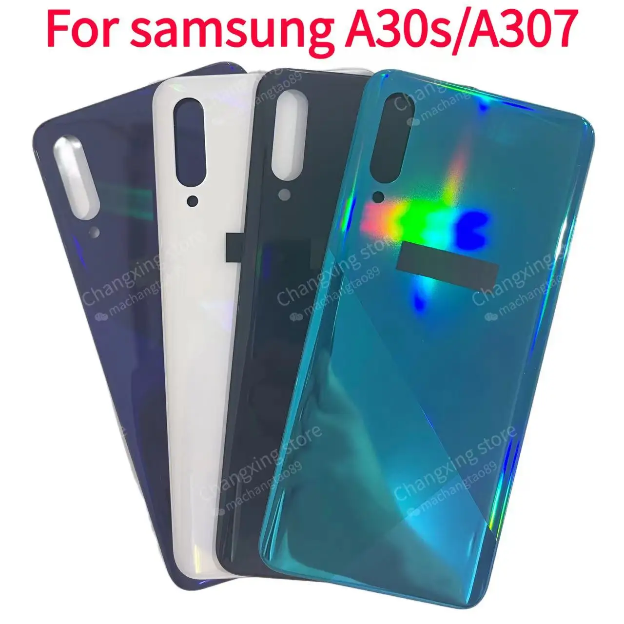 

For Samsung GalaxyA30S A307 rear battery cover replacement rear door cover yA30S A307 rear cover