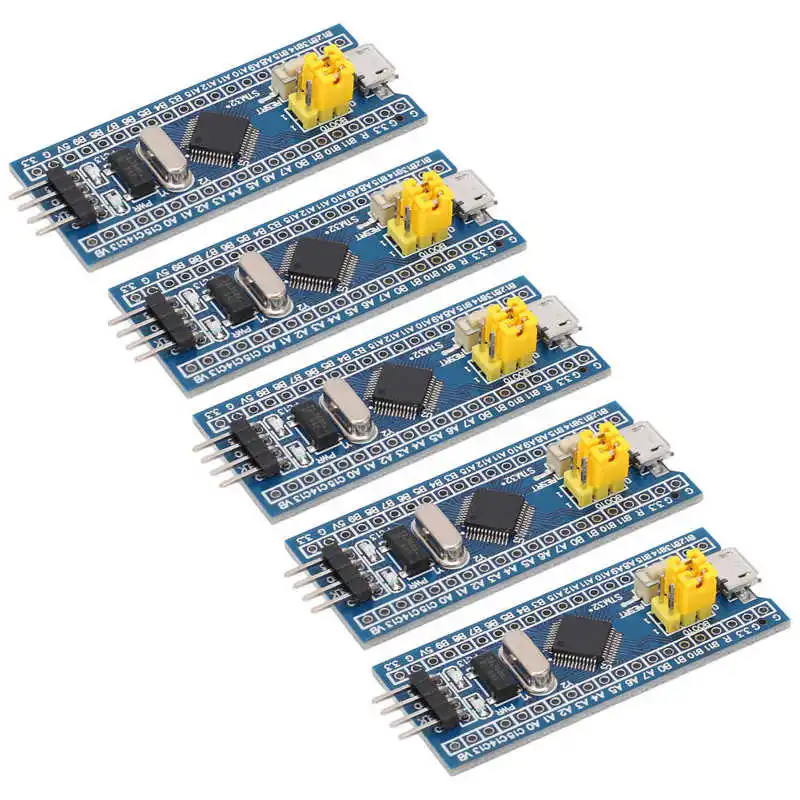 

5PCS STM32F103C8T6 Minimum System Development Board Mirco USB 40 Pin Core Learning Module System Board
