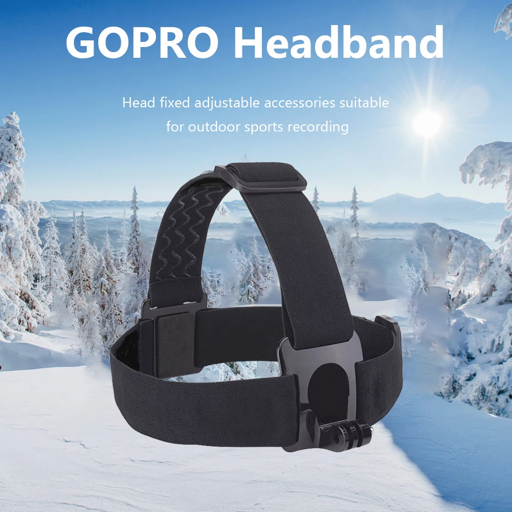 

GoPro Headband Head Holder Adjustable Accessories For Outdoor Sports Recording Multifunctional DIY Accessories Action Cameras