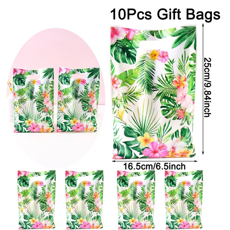 

Гавайские подарочные пакеты из пластика