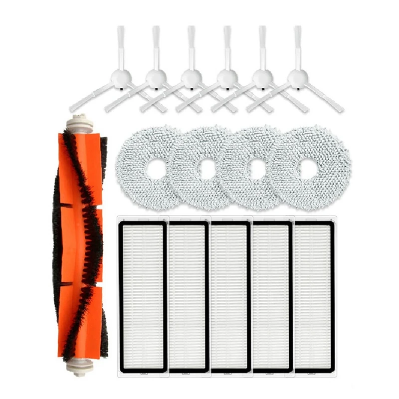 

1 Set Main Brush Rag Filter Side Brush Kits Suitable For Dreame Bot L10S Ultra Sweeper Replacement Spare Parts Accessories