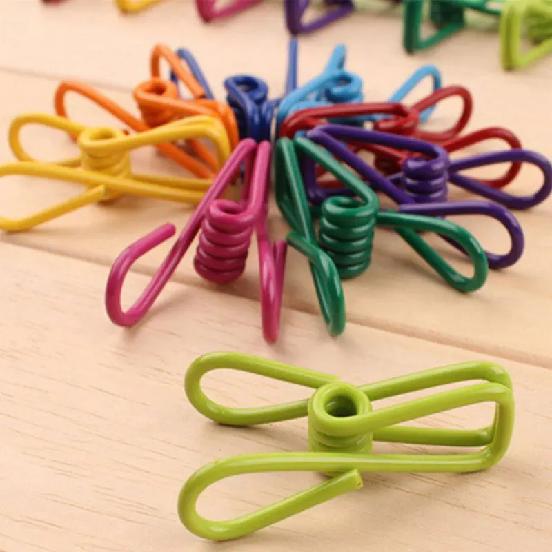 

Clothes Clips Multi color multifunctional clothes drying clip Travel Portable towel clip sock storage sealing clip