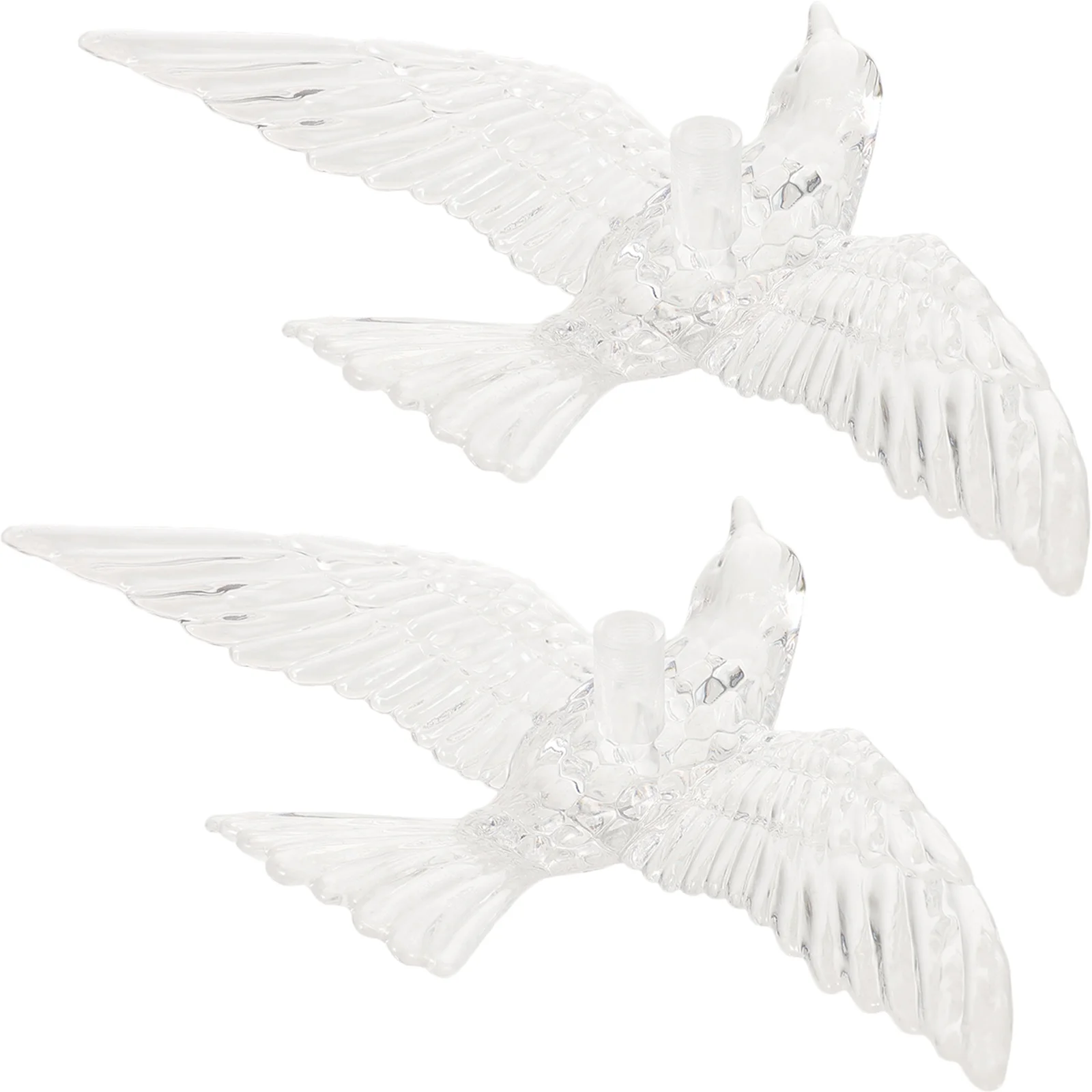 

2pcs Ceiling Decoration Flying Hummingbird Lifelike DIY Hanging Hummingbird for Party