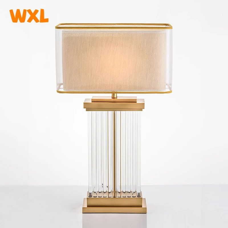 

Скандинавская версия, роскошная Хрустальная настольная лампа, дизайнерская креативная романтическая модная модель, прикроватная постмодернизированная настольная лампа для спальни