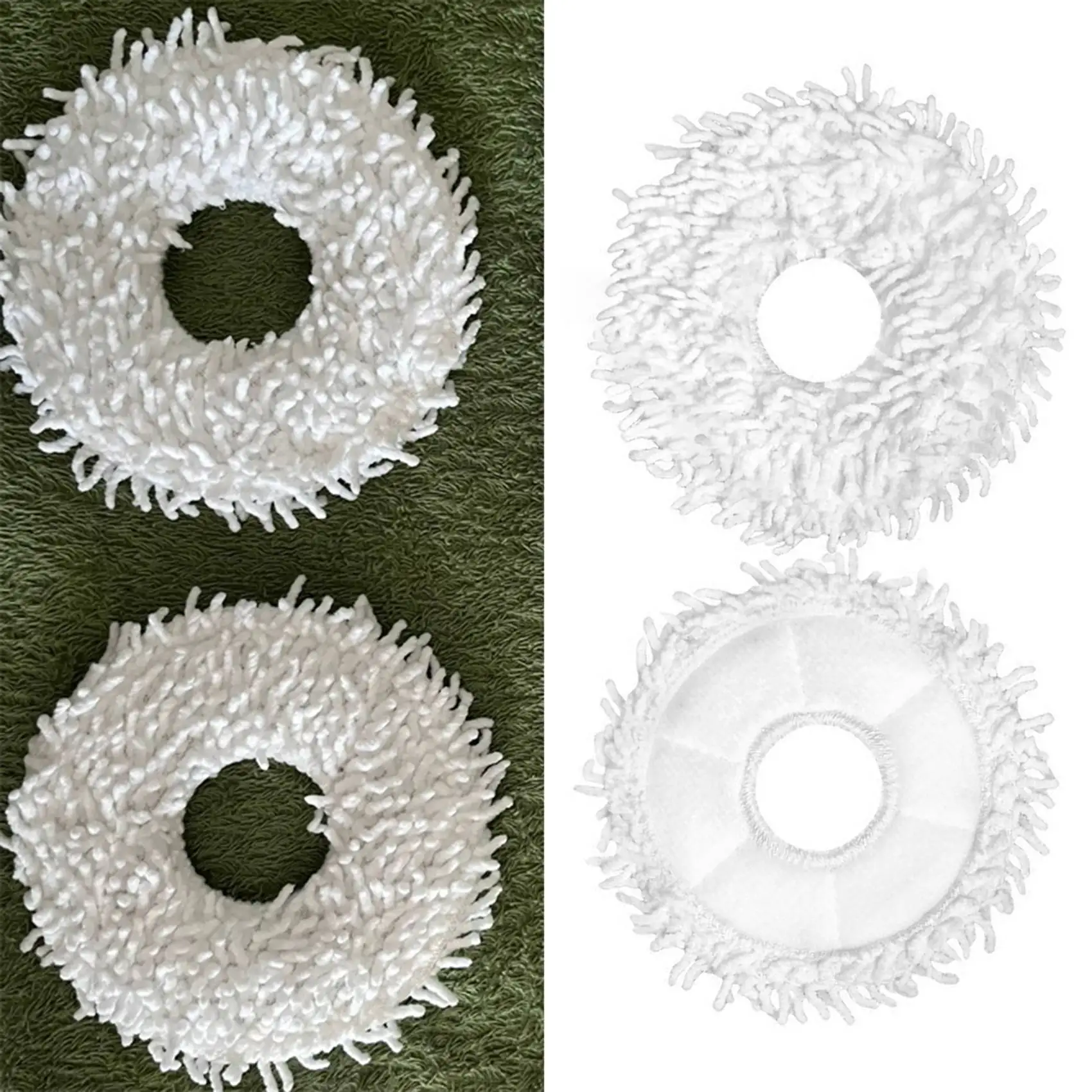 12 шт. ткань для швабры Dreame Bot W10/W10 Pro аксессуары подметального робота-пылесоса