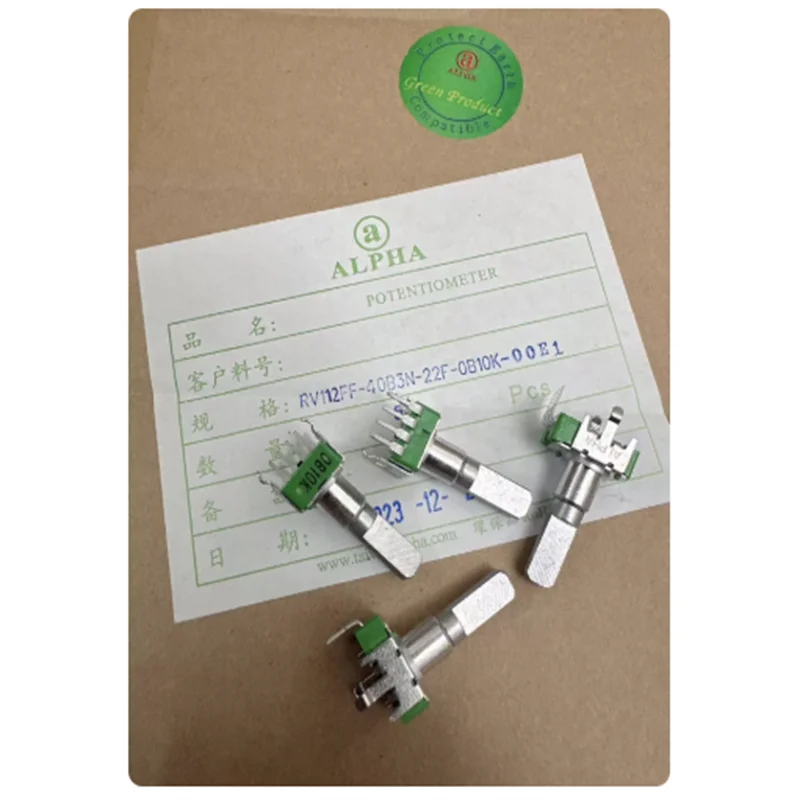 Фото Цифровой потенциометр ALPHA MidasPRO6 для микшерных пультов, 4-контактный, 0B10K, 360 градусов, бесступенчатый №3