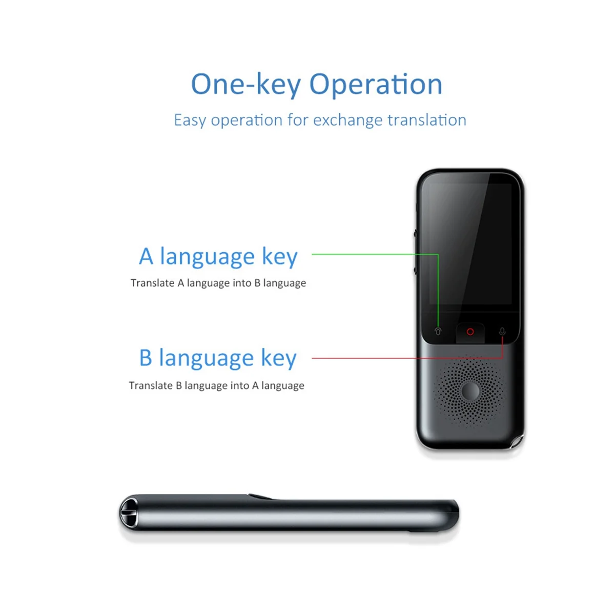

T11 Intelligent Voice Photo Translator Simultaneous Online Translation 138 Languages Offline Real-Time WIFI Translator