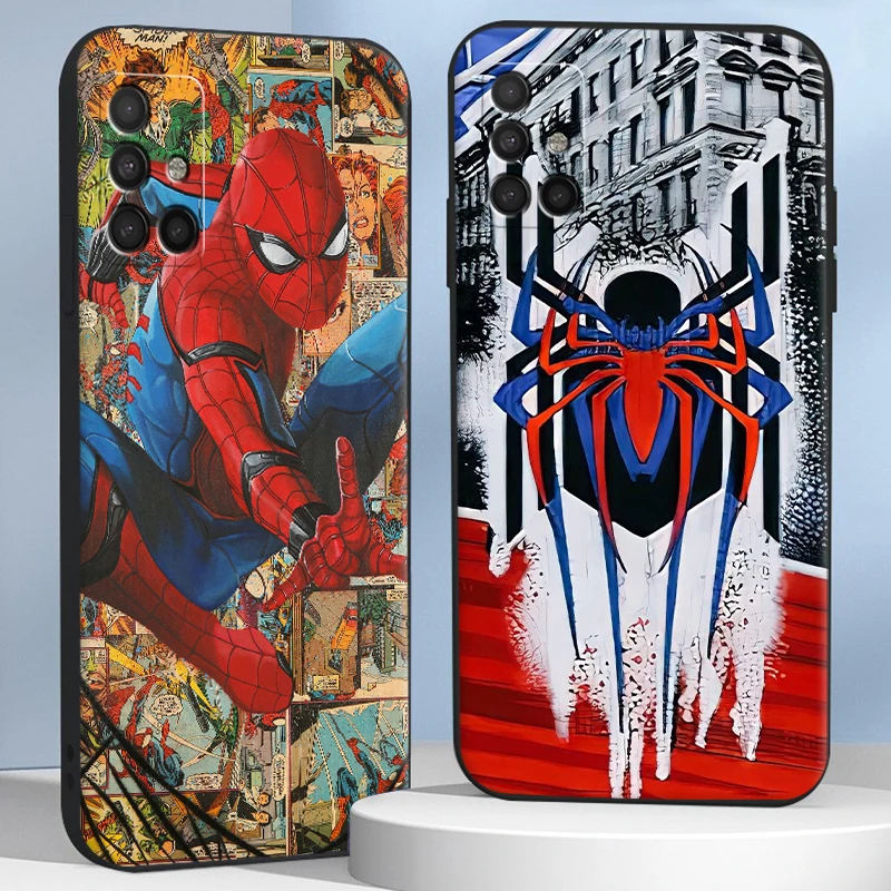 

Marvel's Spider-Man Phone Cases For Samsung A51 5G A31 A72 A21S A52 A71 A42 5G A20 A21 A22 4G A22 5G A20 A32 5G A11 Smartphone