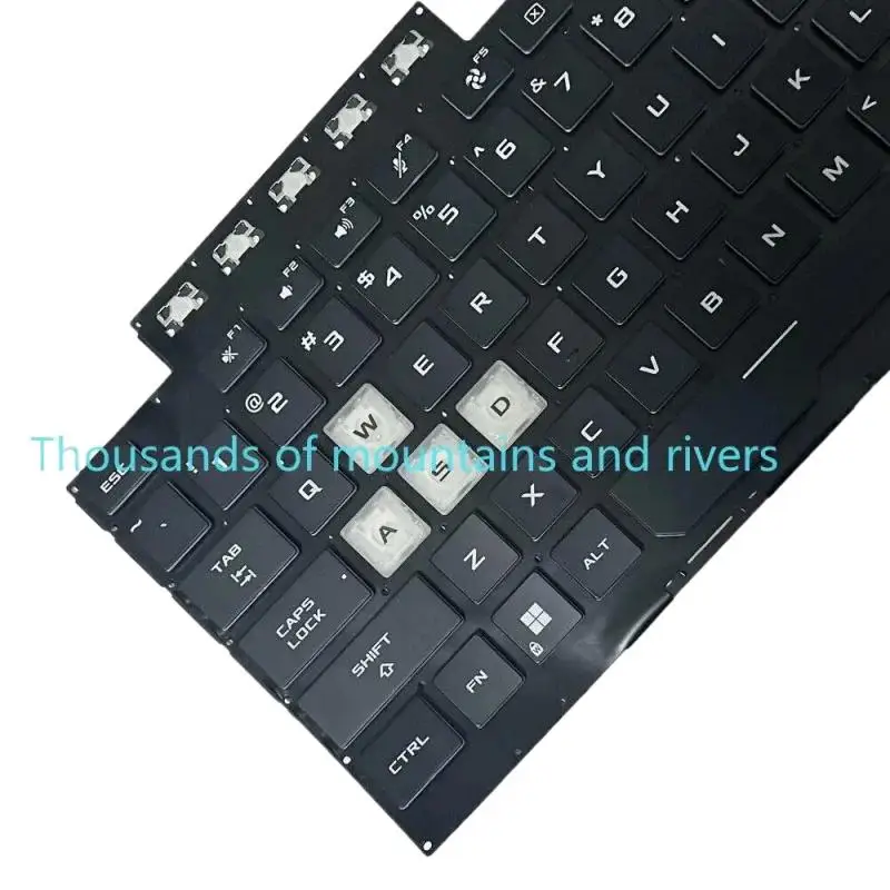 Черная клавиатура с подсветкой США для ASUS TUF Gaming F15 FX506 FA506 FA506Q FX506L NEW CTT