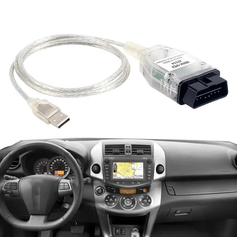 

Mini VCI For Toyota V16.20.023 MiniVCI FTDI For J2534 Auto Scanner 2 Car Diagnostics Cable Mini-VCI Cable