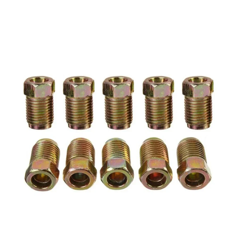 10 шт. гайки для тормозной трубы наружная Метрическая Гайка 12 мм X 1 0 оцинкованная