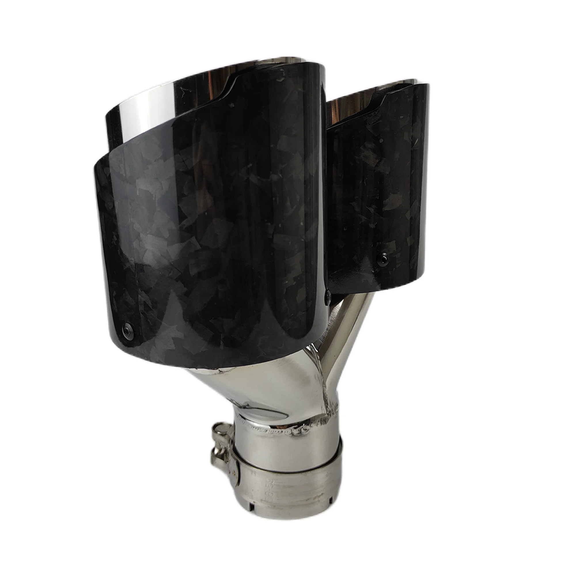 Универсальный автомобильный глушитель из углеродного волокна 1 шт. длинный