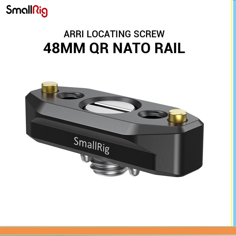 

SmallRig DSLR Camer быстросъемный Риг НАТО рельсы с фиксирующим винтом ARRI 48 мм для микрофона монитора DIY НАТО рельсы