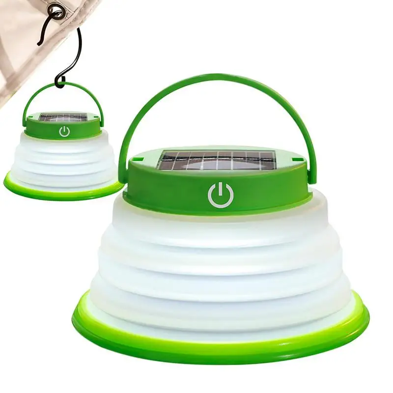 

Solar Camping Lanterns Rechargeable Camping Strong Light Waterproof Portable Handheld Camping Lantern For Travel Energy Saving