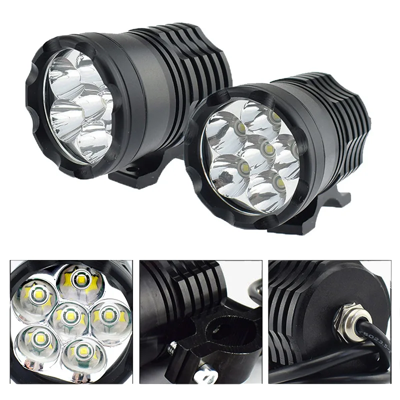 

Motorcycles Headlight 6500k 36W White Super Bright Working Spot Light Motorbike Fog Lamp for BMW-R1200GS ADV F800GS F700GS 1/2Pc