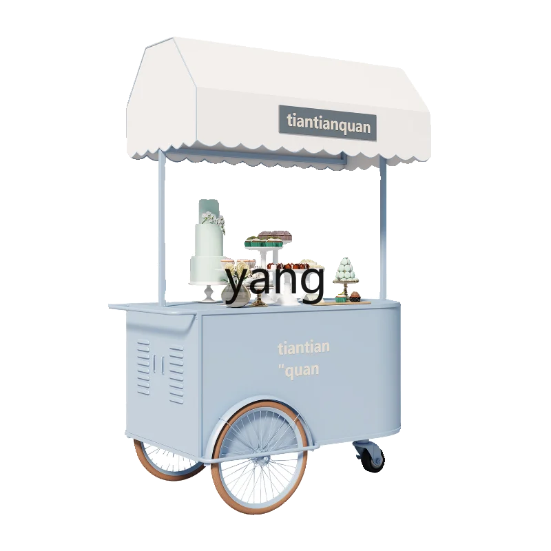 YJQ уличная тележка для ночного рынка закусочный рынок живописное место мобильные