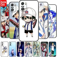 prince of tennis ryoma for xiaomi redmi note 10s 10 9t 9s 9 8t 8 7s 7 6 5a 5 pro max soft black phone case