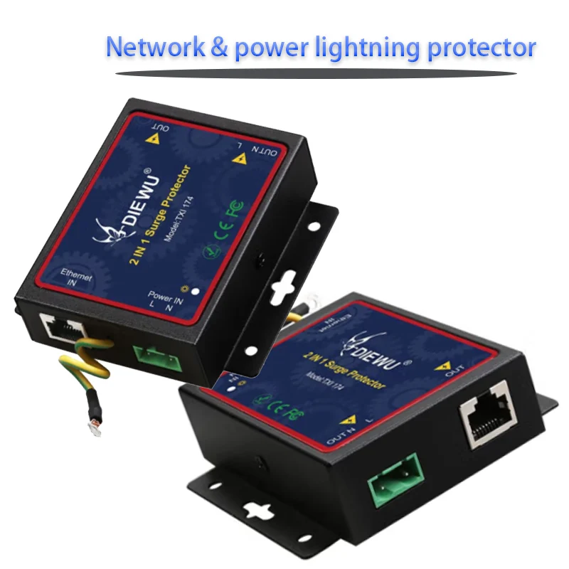 

Gigabit Network/power lightning protector power strip lightning, защита от перенапряжения, сетевой коммутатор RJ45