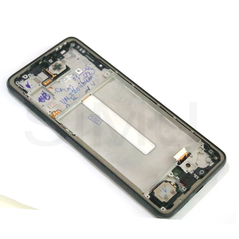 100% Оригинальный 6 4 &quotдля Samsung Galaxy A33 5G ЖК-дисплей с рамкой сенсорный экран