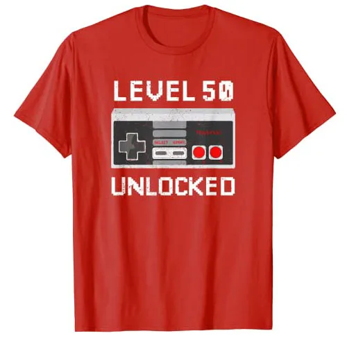 Винтажный разблокированный игровой уровень 50 на 50-летний день рождения (art.: 3920bfdb938ed) - 3920bfdb938ed
