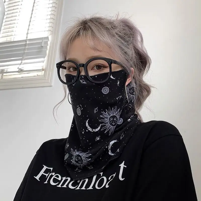 Мужская Защитная Маска От Солнца На Все Лицо Подвесной Шарф Шею Для Езды