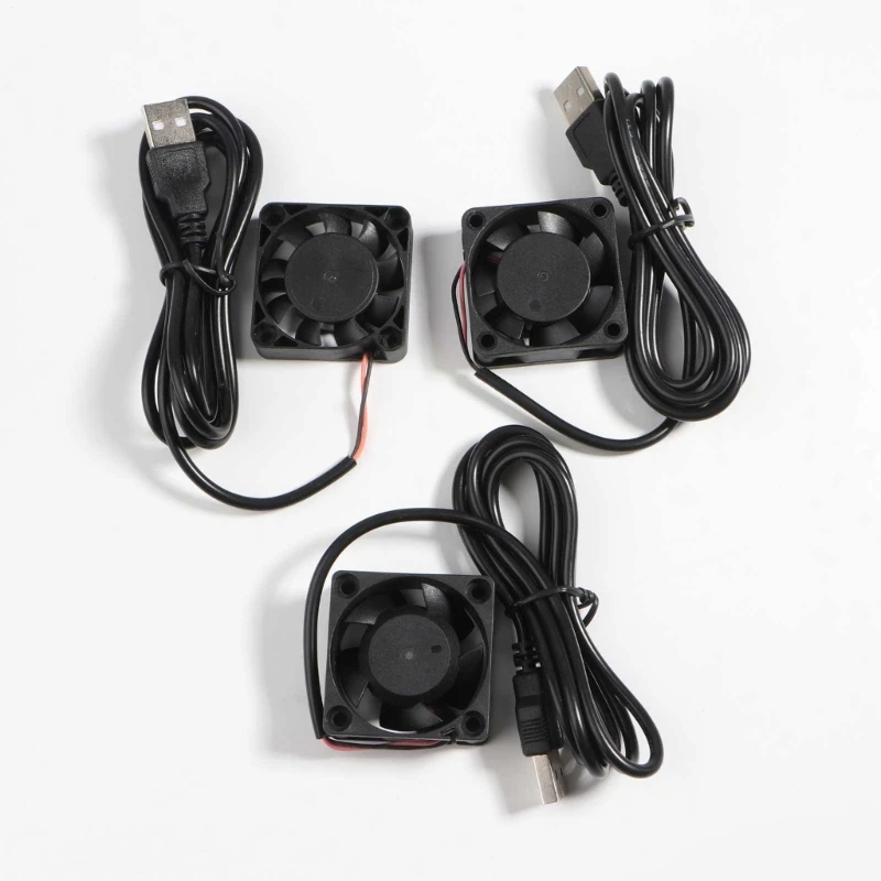 USB-вентиляторы радиатор охлаждения процессора 5 В 2 контакта для компьютера