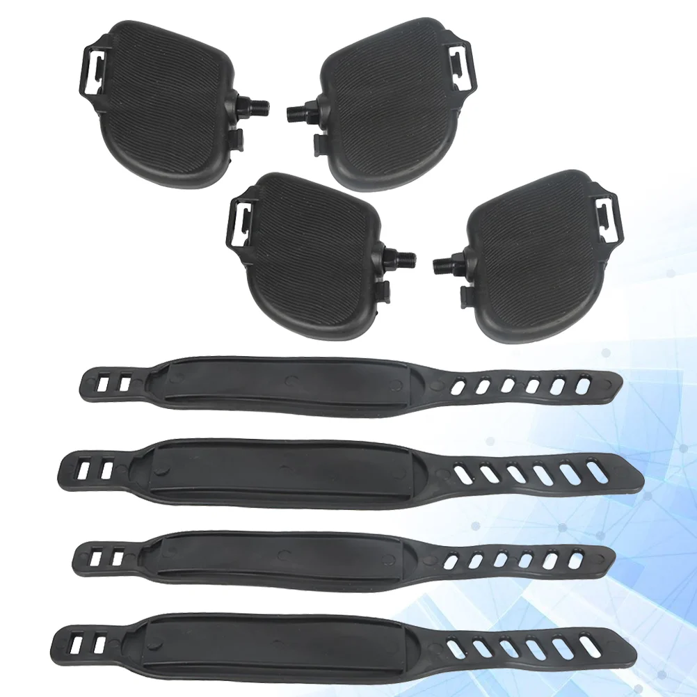 

2 комплекта, универсальная Нескользящая плоская педаль для горного велосипеда