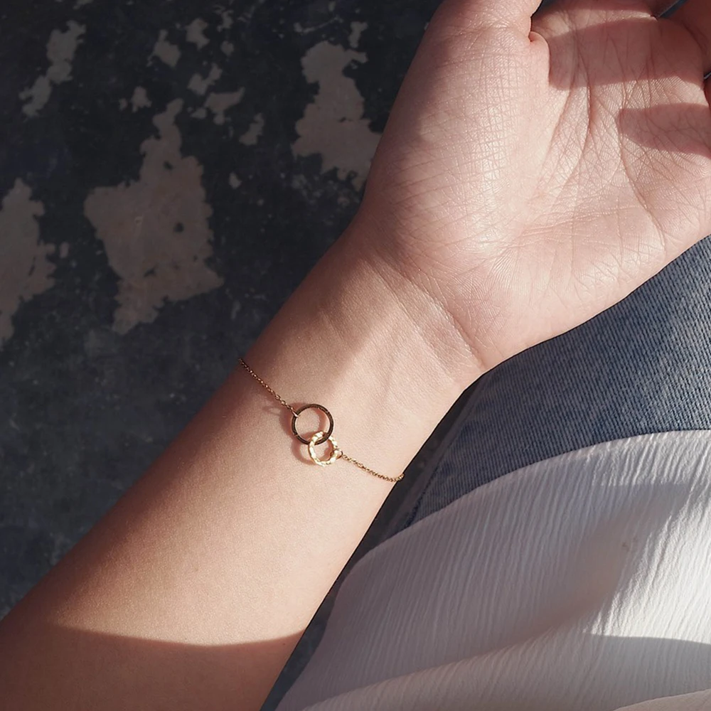 EManco Простой браслет из нержавеющей стали 316 для женщин тонкий офисный модные