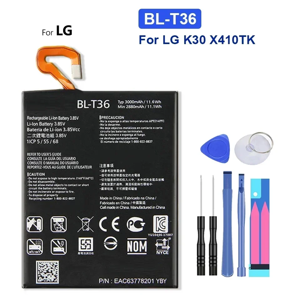BL-T34 BL-T35 BL-T36 Аккумулятор для LG Google 2 V30 V30A H930 H932 LS998 телефона Pixel XL K30 X410TK Аккумуляторы