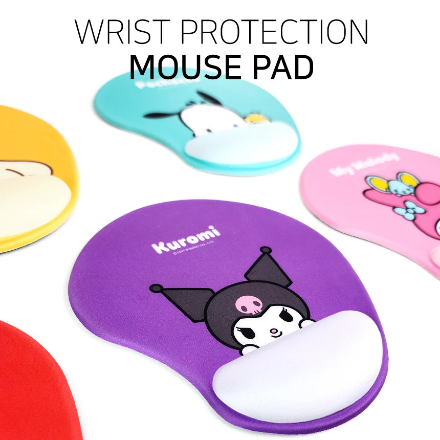 

Genuine Sanrio Cartoon Melody KT Cat Cartoon Mouse Mouse Pad Cute Girl Computer Creative Hand Table Pad Toys Holiday Gifts
