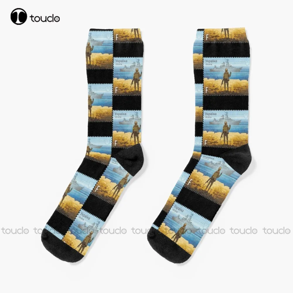 

Русский Военный Корабль Иди Нах*Й! Марка Russian Military Ship Warship F Off! Post Stamp Socks Cute Pattern Funny Autumn Cartoon