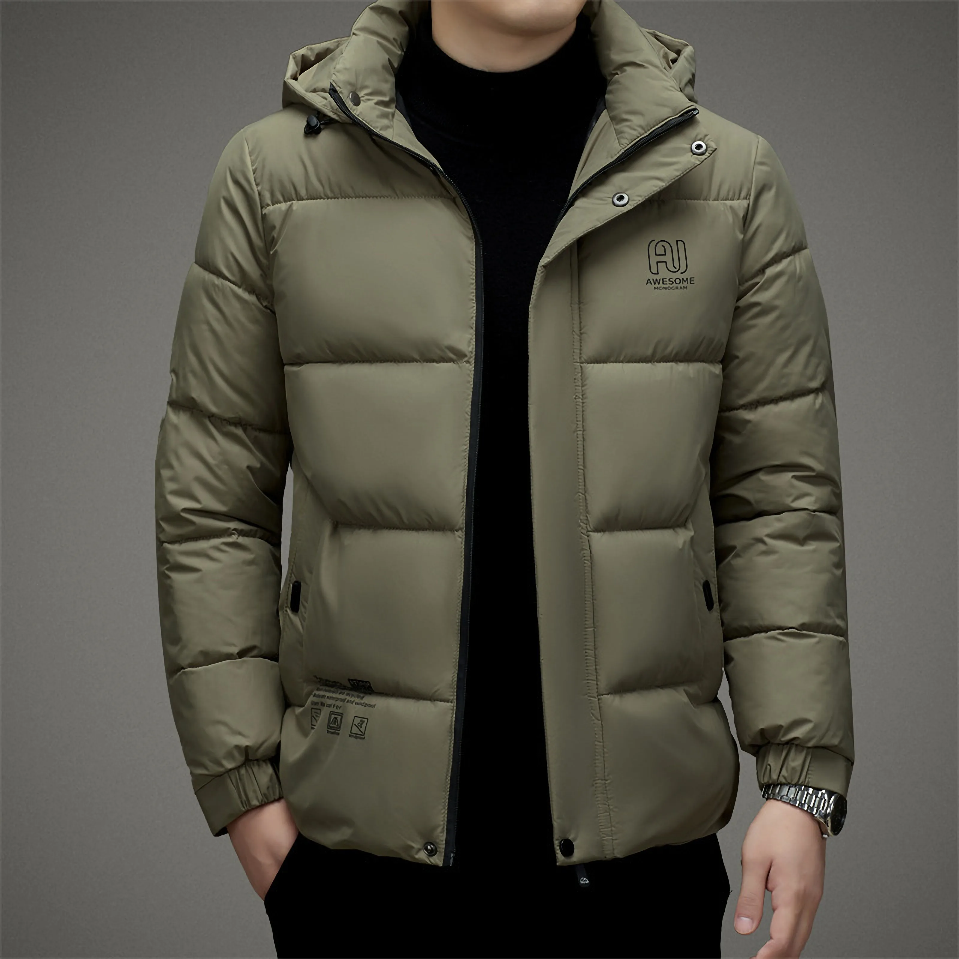Winter Jacket Men Parkas Fashion Hooded Coats Masculina Ropa Hombre Roupas Masculinas Doudoune Homme Jackets Casaco Masculino