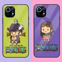 one piece cartoon phone case for xiaomi 11t 11x 10s 10i 10t 12 ultra 8 9 9t se pro note 10pro poco f3 m3 m4pro tempered glass