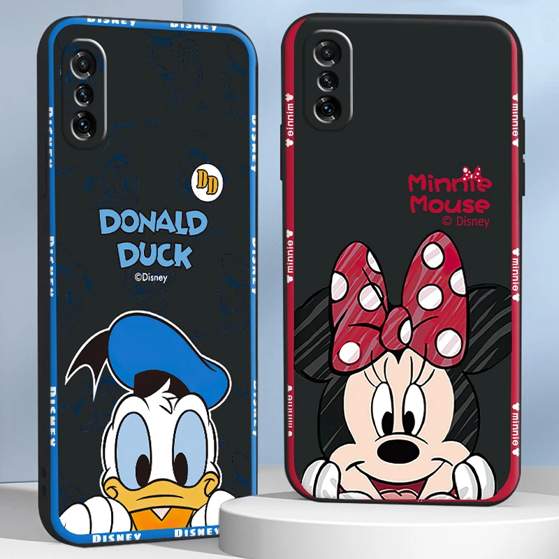 

Disney Mickey Cartoon Phone Case For Xiaomi POCO X3 Pro M3 Pro NFC F3 GT Smartphone Liquid Silicon Coque Silicone Cover