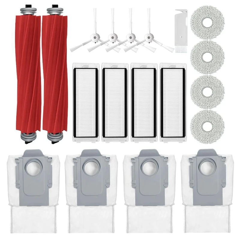 

For Roborock Q Revo / Roborock P10 A7400RR Replacement Parts Accessories Main Side Brush Hepa Filter Mop Cloth Dust Bag