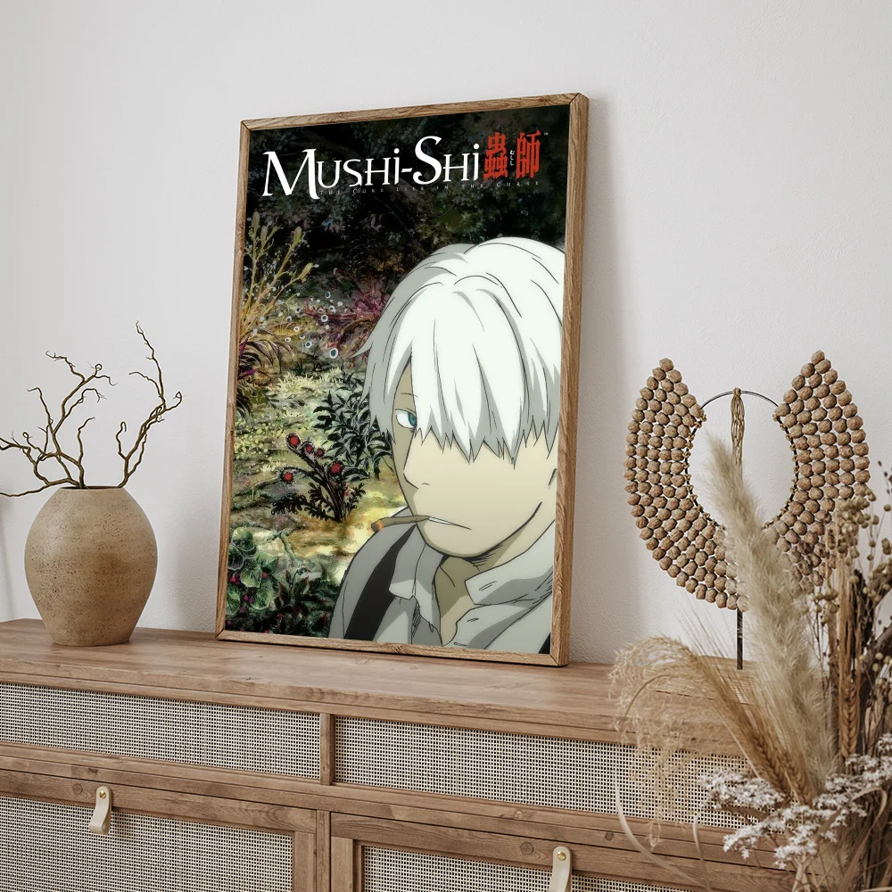 Mushishi Anime Posters Sticky HD Quality Wall Art Retro For Home Kawaii Room Decor
